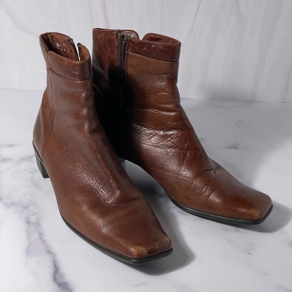 Sesto Meucci Leather Boots 6.5 - Picture 3 of 8